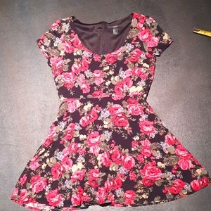Floral mini dresses